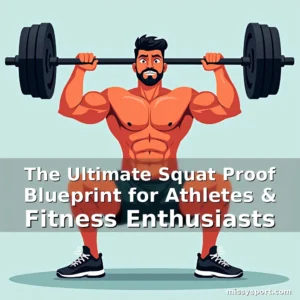 Artistic representation for The Ultimate Squat Proof Blueprint for Athletes & Fitness Enthusiasts