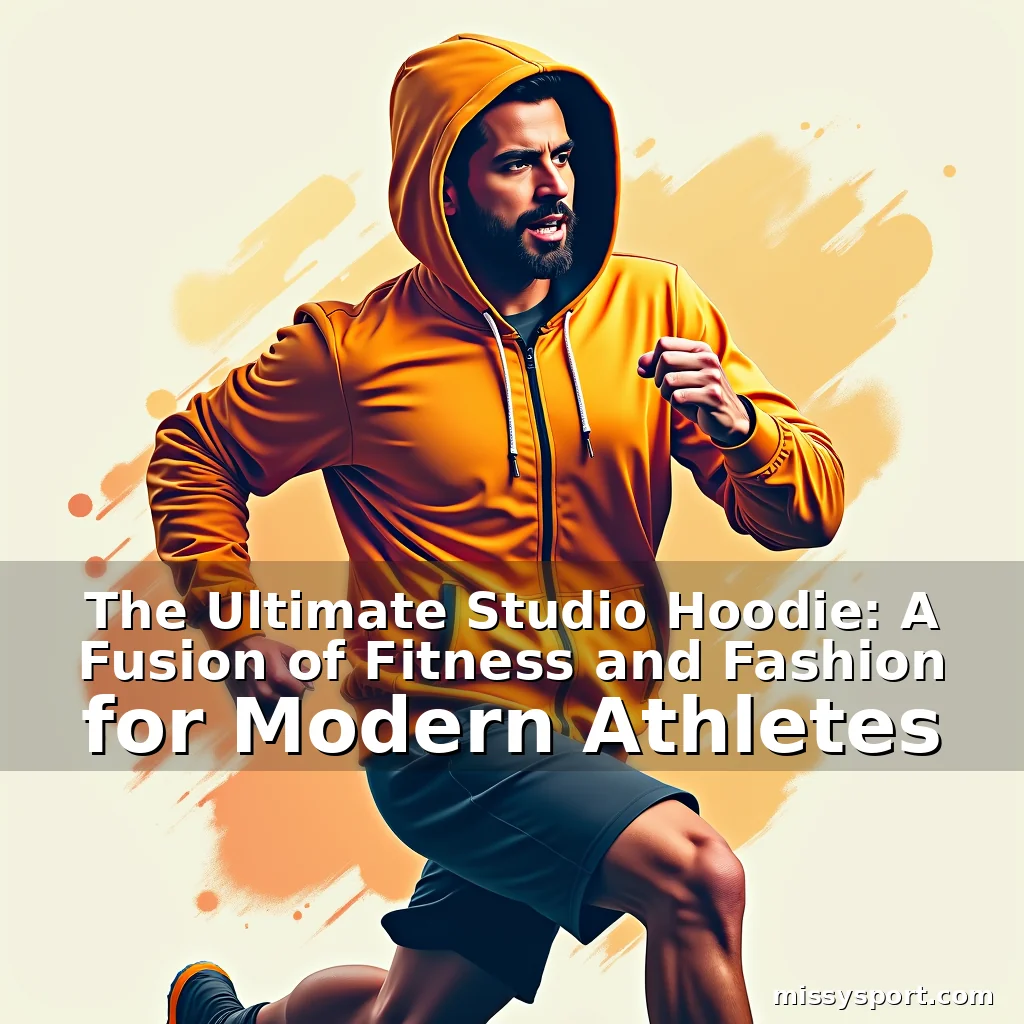 Read more about the article The Ultimate Studio Hoodie: A Fusion of Fitness and Fashion for Modern Athletes