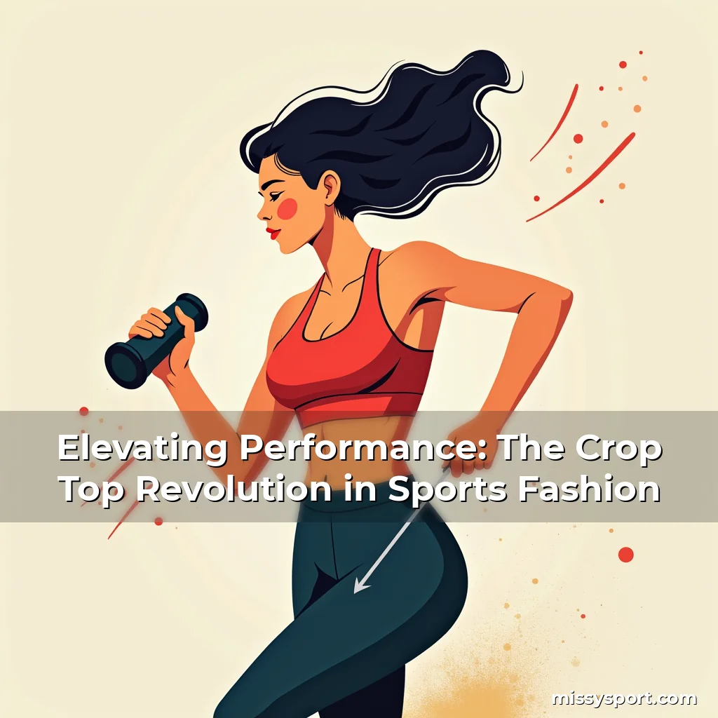 Read more about the article Elevating Performance: The Crop Top Revolution in Sports Fashion