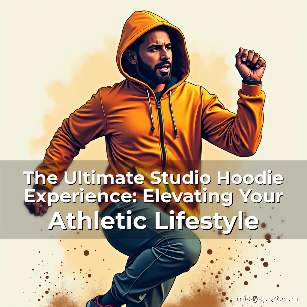 Read more about the article The Ultimate Studio Hoodie Experience: Elevating Your Athletic Lifestyle